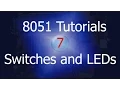 Interfacing switches and leds to 8051