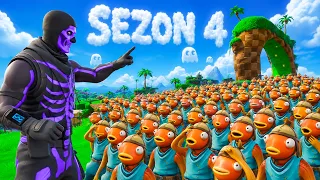 100 WIDZÓW na SEZON 4 PRZEWRÓT w Fortnite