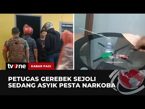 Dua Sejoli Dibekuk Polisi saat Sedang Asyik Pesta Narkoba