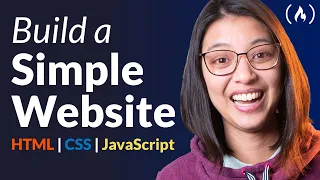 Build a Simple Website with HTML CSS JavaScript - Course for Beginners