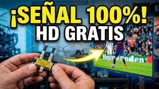 El Nuevo Invento CASERO con Splitter que Reemplaza tu Antena en la TV