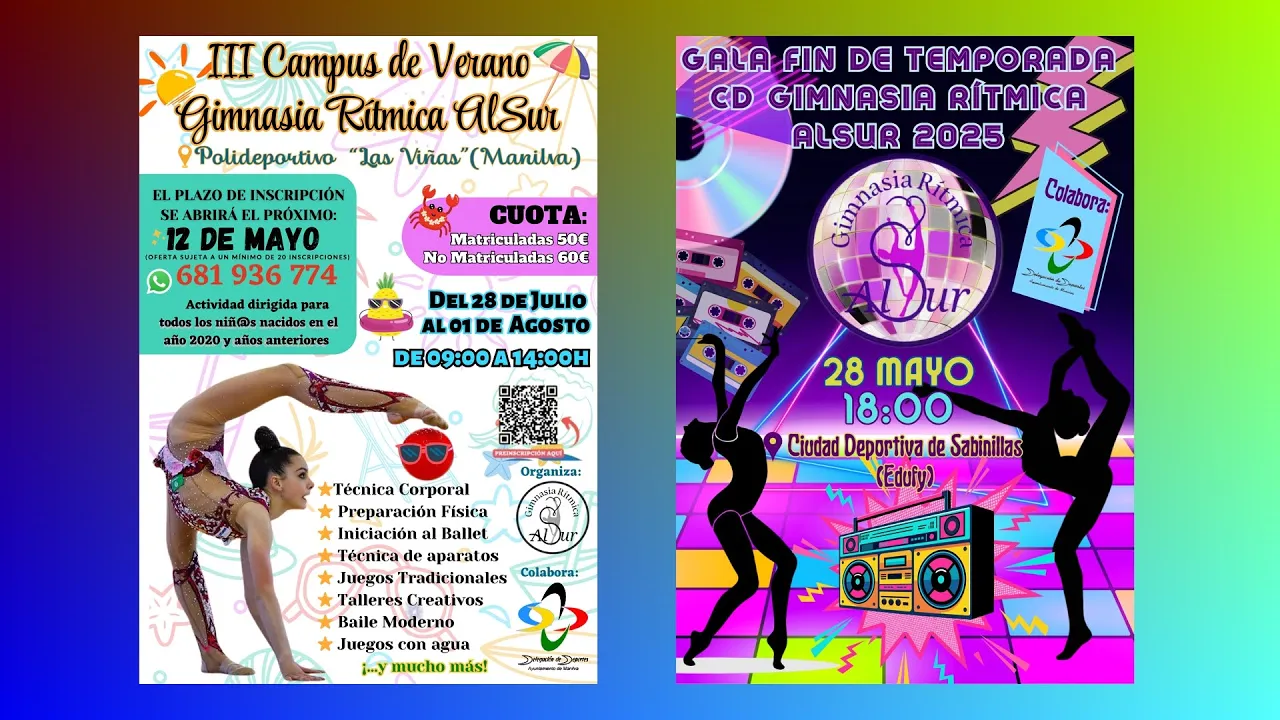 Presentación Gala Fin de Curso y III Campus de Gimnasia Rítmica Alsur