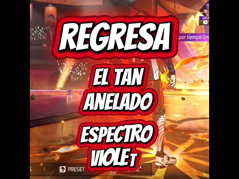 el regreso de la mp40 cobra y el cabello espectro violeta #shorts #freefire #info #freefirelatam