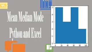 Mean Median Mode in Python Numpy and Excel Explanation Example