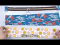 DIY tote bag. Recessed zipper tote bag tutorial.