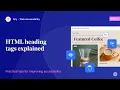 HTML Heading Tags Explained Fix H1 Mistakes Skipped Levels
