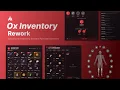 OX Inventory Rework New UI Backpacks Crafting Throw Items More