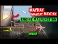 MAYDAY Engine Flames on Takeoff Bird Strike at Myrtle Beach