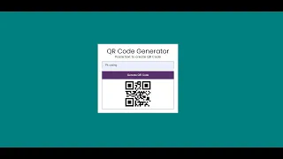 Qr code and barcode scanner using html and javascript how to qr code generator html css js
