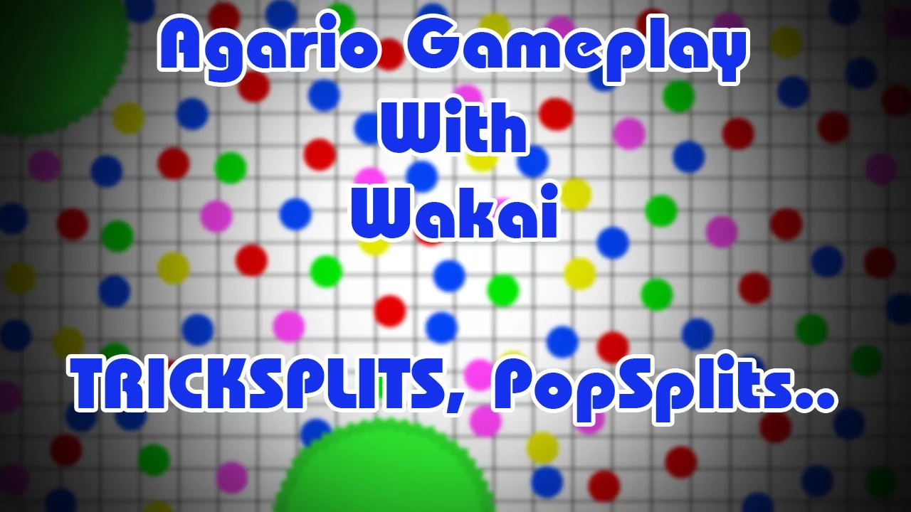 Epic Agario GamePlay w/Wakai | Amaing SplitRun !