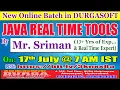 JAVA REAL TIME TOOLS Online Training DURGASOFT