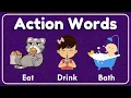 Actions Words for Kids Learn Action Verb for Kids Action Verb Kids Vocabulary AAtoonsKids