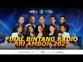 Lagu Grand Final Bintang Radio Indonesia 2025 | RRI Ambon