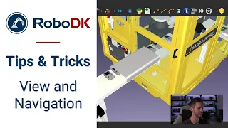 View and Navigation - RoboDK Tips Tricks