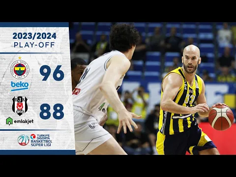 Download MP3 Fenerbahçe Beko (96-88) Beşiktaş Emlakjet - TSBSL - Play-Off Yarı Final | 2023/24