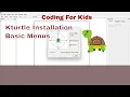 Kturtle installation basic Learn basic coding in Kturtle Coding with Kturtle Kturtle tutorials