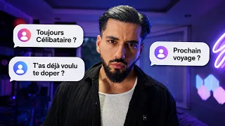 CÉLIBATAIRE ? DOPAGE ? JE RÉPONDS À VOS QUESTIONS