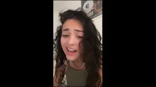 malu trevejo dance and twerk on ig live