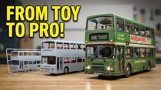 making model buses look like the real thing 