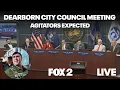 LIVE Dearborn City Council Jake Lang expected to protest