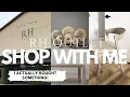 RESTORATION HARDWARE OUTLET SHOP WITH ME HOME DECOR SHOP WITH ME I ACTUALLY BOUGHT SOMETHING