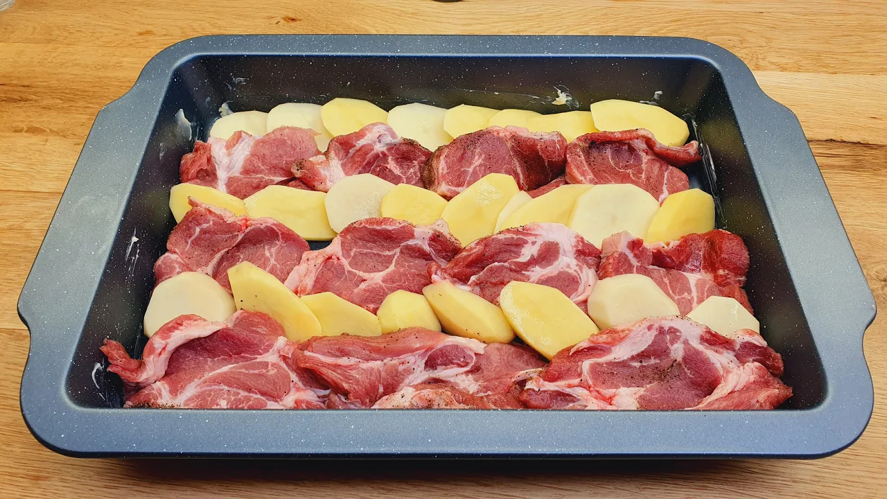 Unglaublich leckeres und schnelles Rezept für Fleisch im Ofen! Einfache Zutaten! # 126🔝❗❗