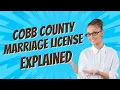 How to Get a Marriage License in Cobb County Marietta GA 2026 Save 40