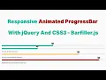 Barfiller Progress Bar jquery plugin tutorial in bangla