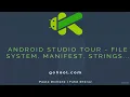 62 - Android Studio Tour