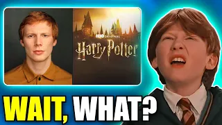 They Cast An OLDER Ron Weasley For Season 1 - Harry Potter HBO Series And 2 Other Castings