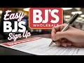 How To Setup BJ s Wholesale Membership Sign Up For BJ s Card - Registration