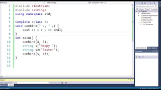Function Templates