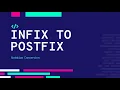 Infix to Postfix Conversion Algorithm C Program Explained