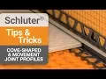 Tips on Installing Cove-shaped Movement Joint Profiles