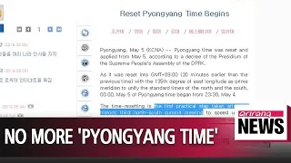 North Korea unifies its time zone with South Korea