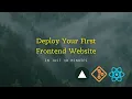 Build Deploy React App with Vite in 10 Minutes - FREE Hosting with Vercel