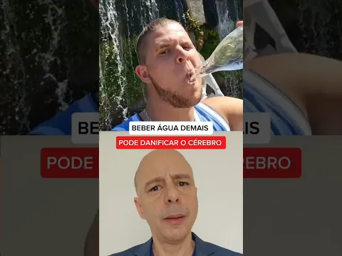 Beber ÁGUA Demais pode Danificar seu CÉREBRO 😱 #saude #prevenção #drmoacirrosa