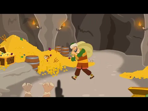 فيديو علي بابا والأربعون لصا + جاك و نبتة الفاصوليا - قصص للأطفال - قصة قبل النوم للأطفال - رسوم متحركة