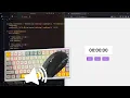 ASMR Programming - Basic Stopwatch with Local Storage
