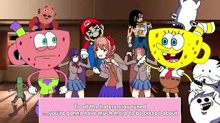 3LAMESTUDIO Reupload Spongebob Goes To Doki Doki Literature Club 