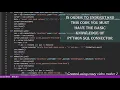 EASY AND BEST CODE TO CREATE A BANKING APP USING PYTHON AND SQL FOR BEGINNERS