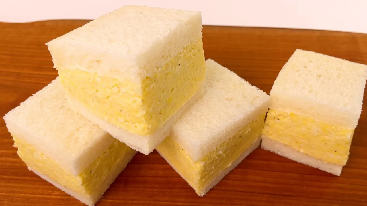 계란 감자 샌드위치