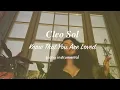 Download Lagu Cleo Sol - Know That You Are Loved | Piano Instrumental (Karaoke \u0026 Lyrics)