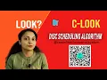 look and c look circular look disk scheduling algorithms Malayalam chapters