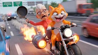 TURBINANDO A NOVA MOTO DA VOVÓ NO I AM CAT - O FILME