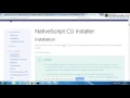 NativeScript Advanced Setup Windows in Windows7 64 bit