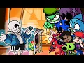 Download Lagu FNF Bonely One (Vs Sans) But Different Characters Sing It🎵 Everyone Sings(FNF Mod) X (New Character)