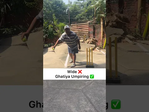 Wide Ball in Cricket and Bad Umpiring