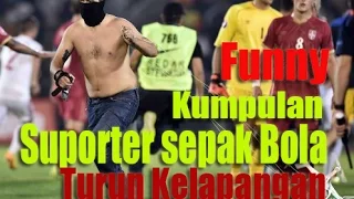 Download KOCAK  BANGET Kompilasi Suporter sepak bola turun kelapangan - BukanTv MP3