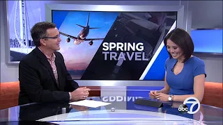 Expert talks to ABC7 about traveling in the spring